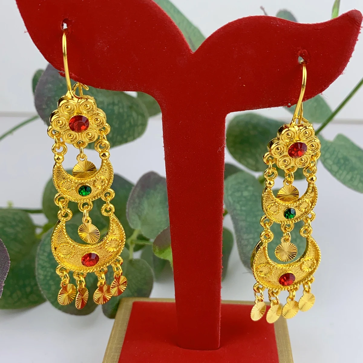 Indian Drop Dangle Earrings Je - огляд і ціна Women Accessories Dubai