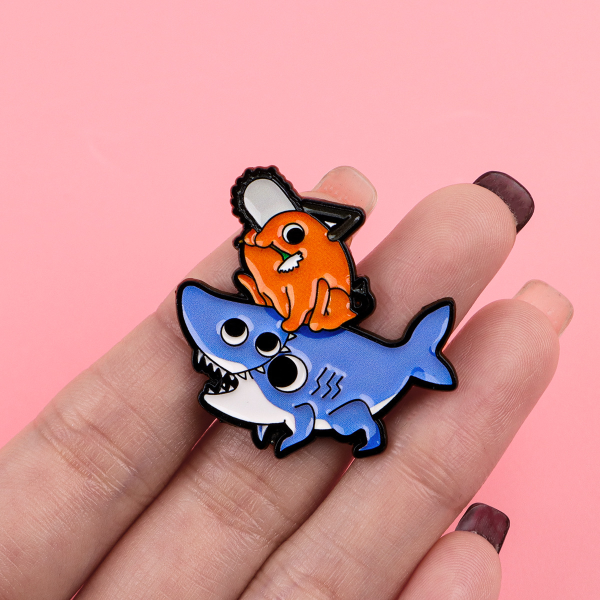 Chainsaw Man Anime Brooch Badg - огляд і ціна Women'S Accessories Clothing