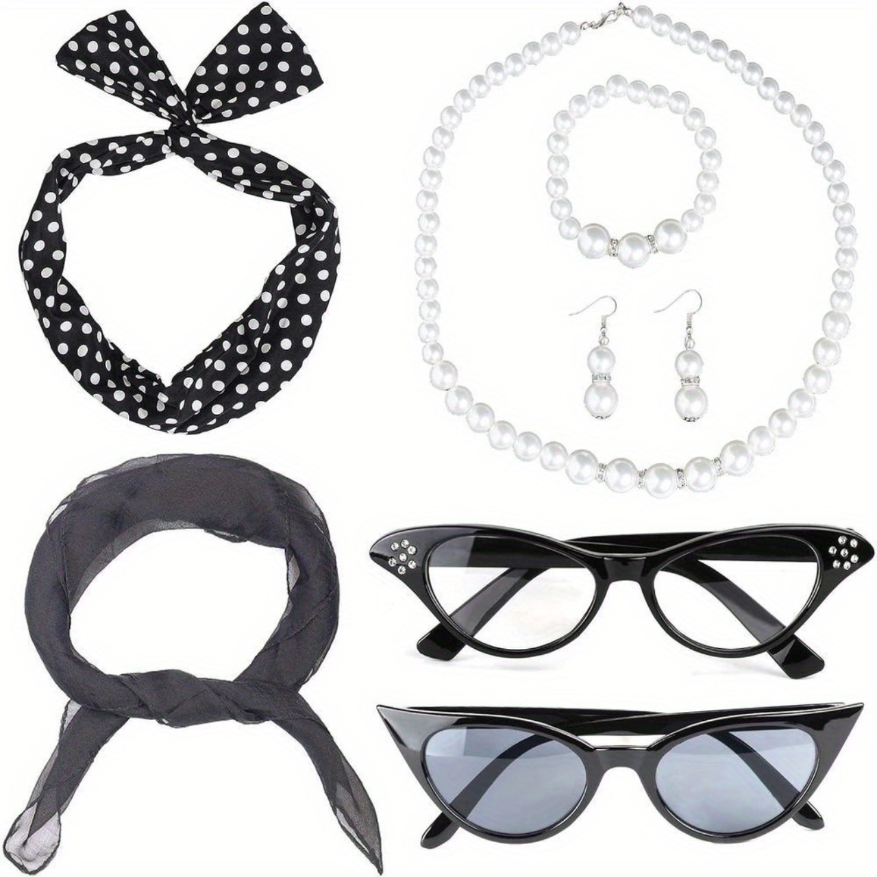PESENAR 50's Women Costume Acc - огляд і ціна Women'S Accessories In The 1950S