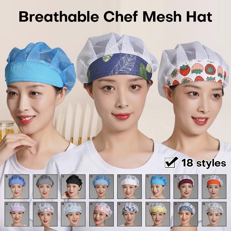 Men Women Chef Hat Dustproof C - огляд і ціна Women Kitchen Accessories