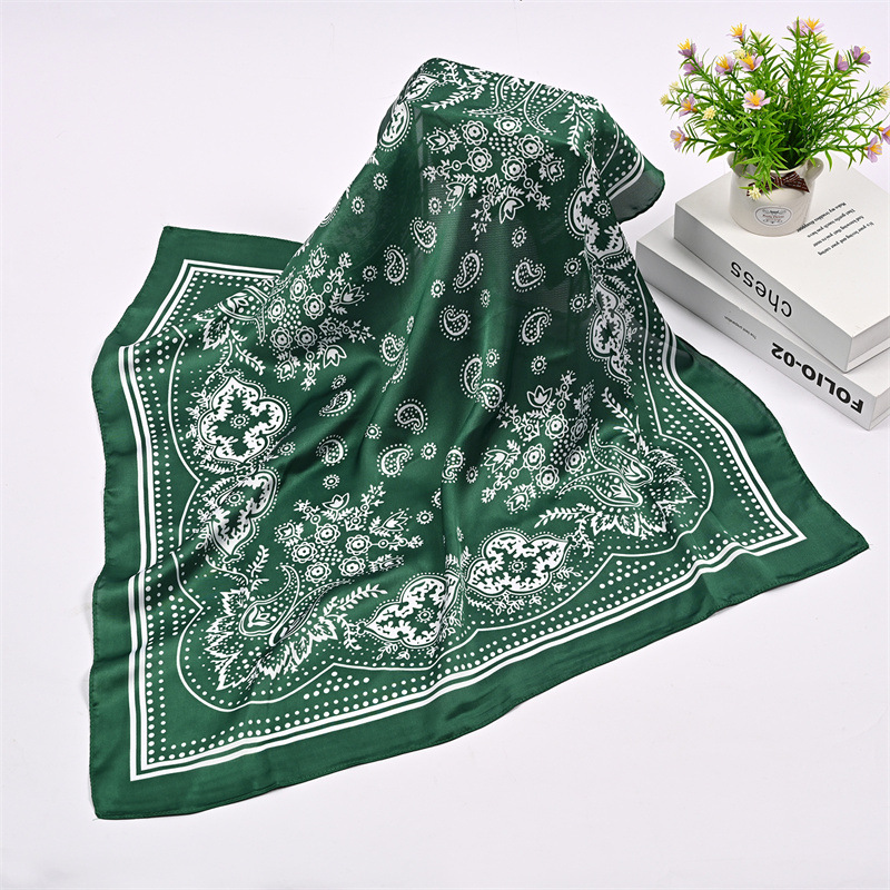 Syhood 70cm Square Satin Head  - огляд і ціна Silk Scarf Square