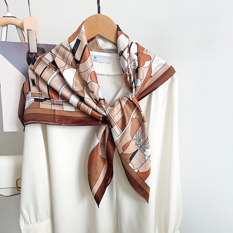 2026 New Square Twill Silk Sca - огляд і ціна Silk Scarf Square